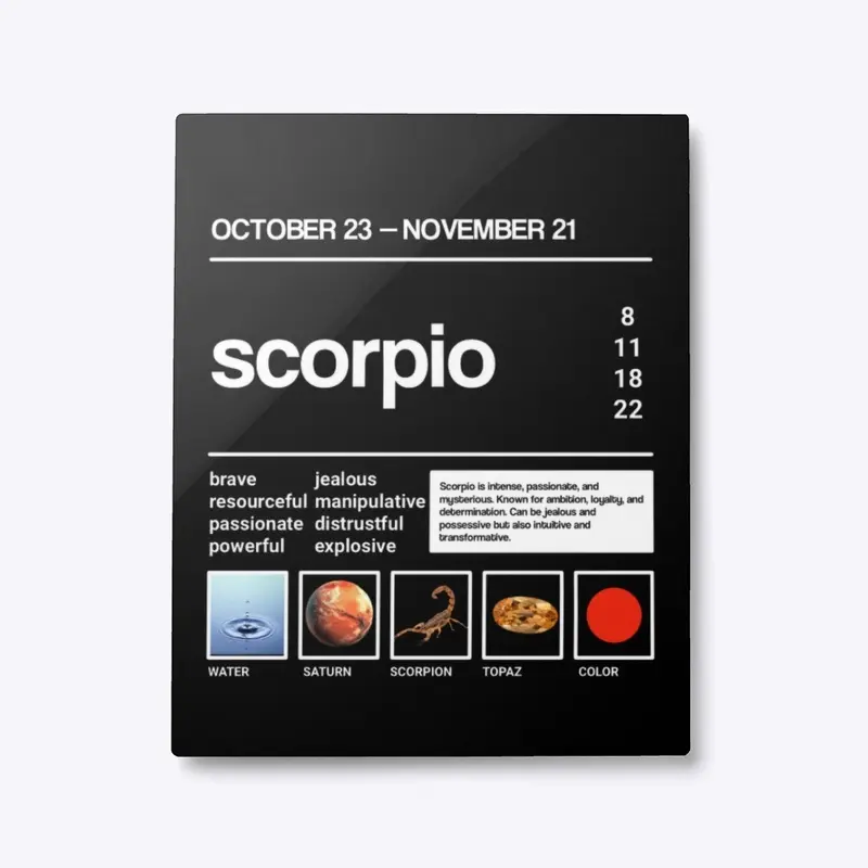 Scorpio Bold