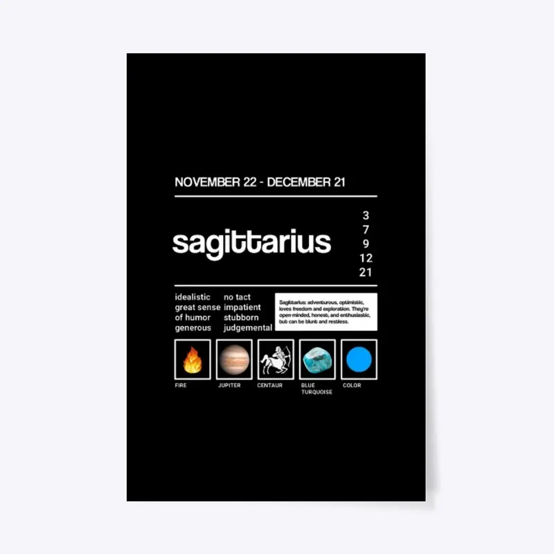 Sagittarius Bold