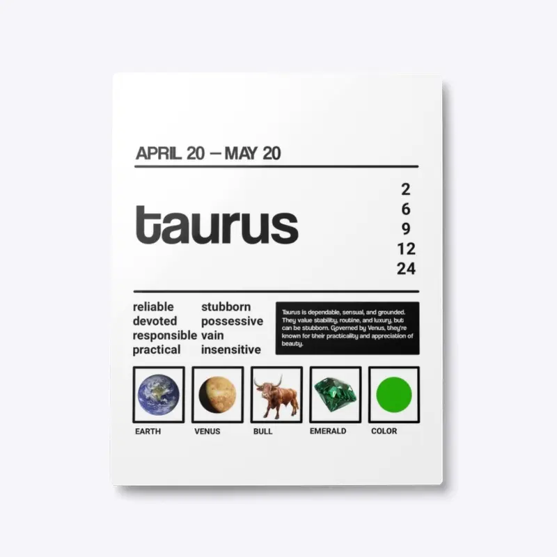 Taurus Unbound