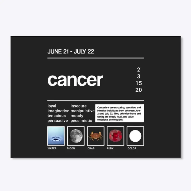 Cancer Bold