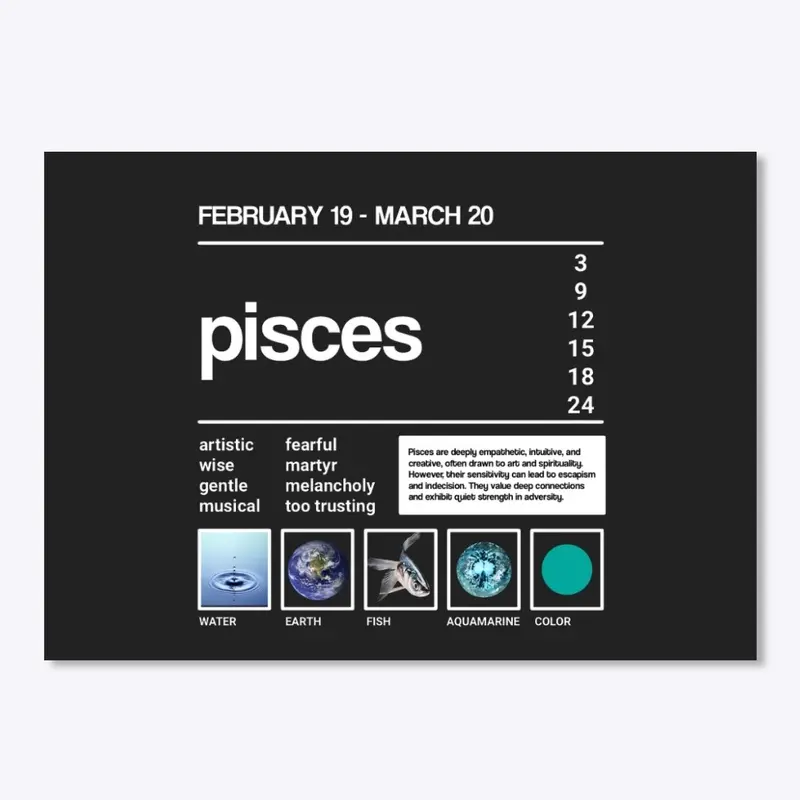 Pisces Bold