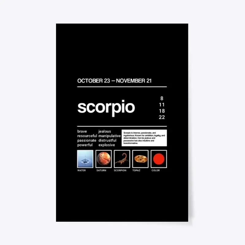 Scorpio Bold